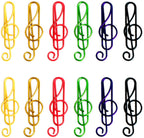 Paperclips - Note Shape - Metal Paperclips - Office Supplies - Folders - Writing Instruments - 100 Pieces