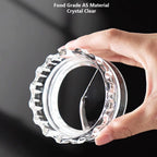Moka Pot Dosing Ring and Coffee Dispenser - 2-in-1 Dosing Ring - Fast Dosing and Compaction (Large Size 8.4*8.4*3.9cm)