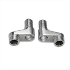 2-Pack Bathtub Faucet Adapter, Adjustable Swing Arm, 20/25 mm Brass Mixer Connector, Chrome/Starlight Finish Options