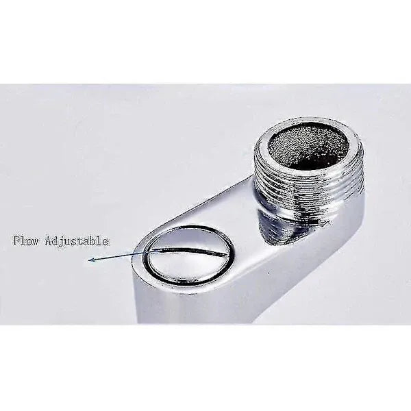 2-Pack Bathtub Faucet Adapter, Adjustable Swing Arm, 20/25 mm Brass Mixer Connector, Chrome/Starlight Finish Options