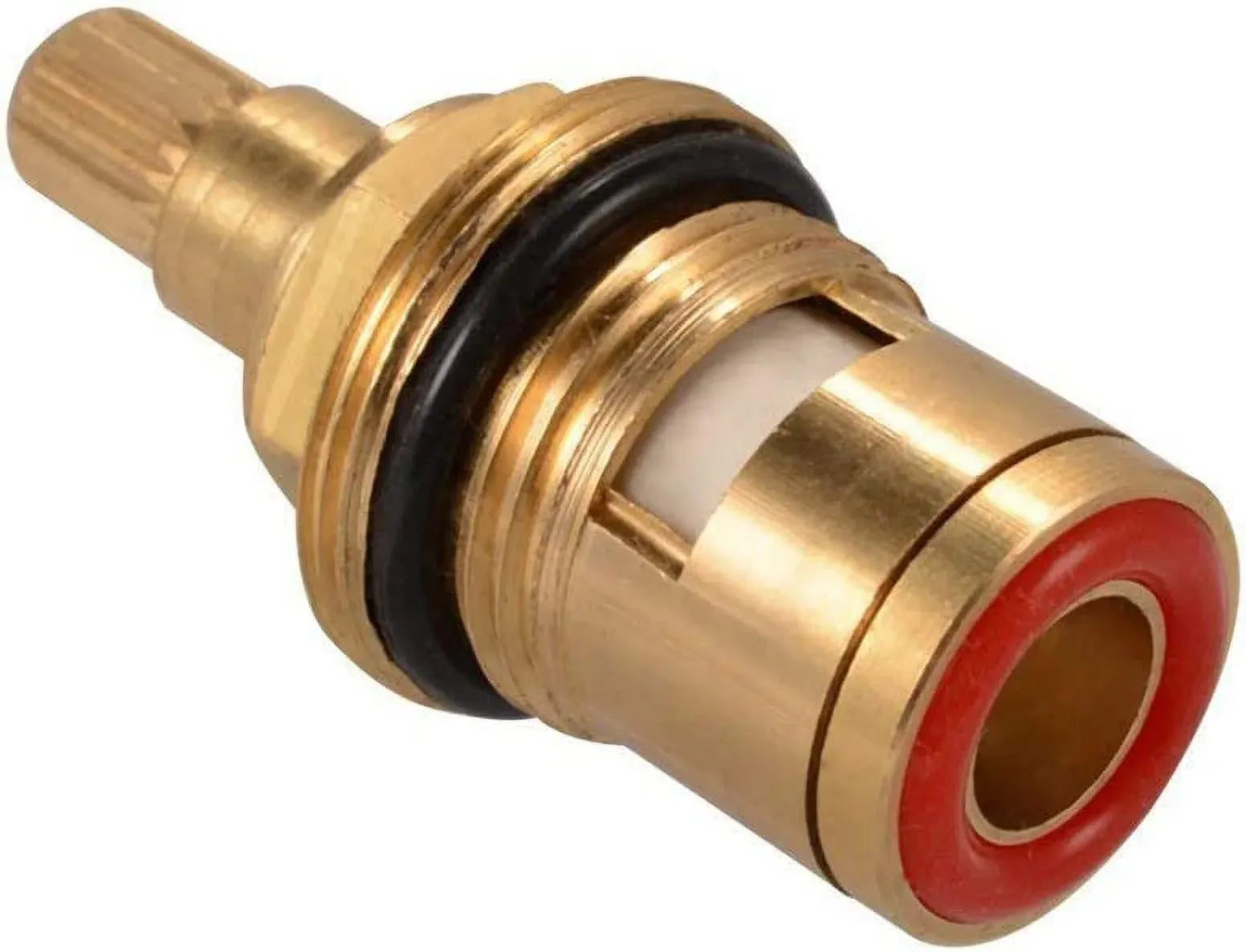 2 Pcs Faucet Ceramic Valve Cartridges Quarter Turn Replacement for Hot and Cold Taps, 1/2 Inch, Replacement Use