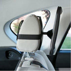 Compatible Backseat Mirror for Baby & Child - Car Accessories - Shatterproof - Black A3 Adjustable Monitor, Made of Plastic