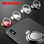 Replacement 360° Rotatable Finger Ring Mobile Phone Holder Stand Grip For Universal Magnetic Car Holder Phone Back Sticker Pad Mount Sticker | | Red