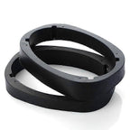 2 pcs Universal 6x9 Car Speaker Spacers Adapter Bracket Mounting Plate Ring Holder, Plastic material, wireless audio upgrade, Black Color