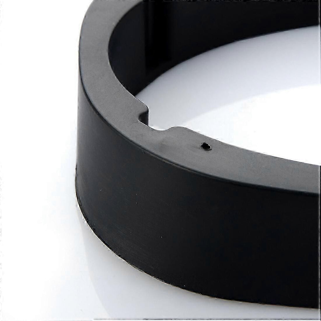 2 pcs Universal 6x9 Car Speaker Spacers Adapter Bracket Mounting Plate Ring Holder, Plastic material, wireless audio upgrade, Black Color