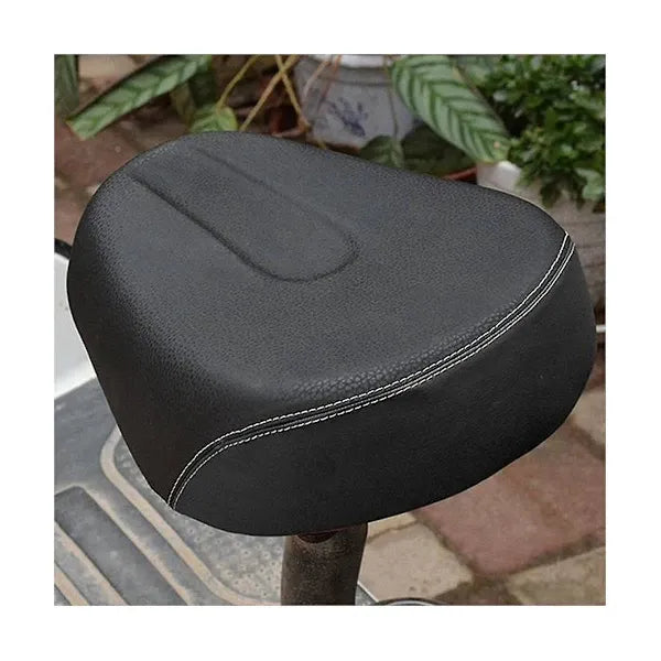 Electric Bicycle Saddle Expansion Four Springs Seat Padded Electric Bicycle Tricycle Scooter Seat Riding, automotive replacement use, Black Color