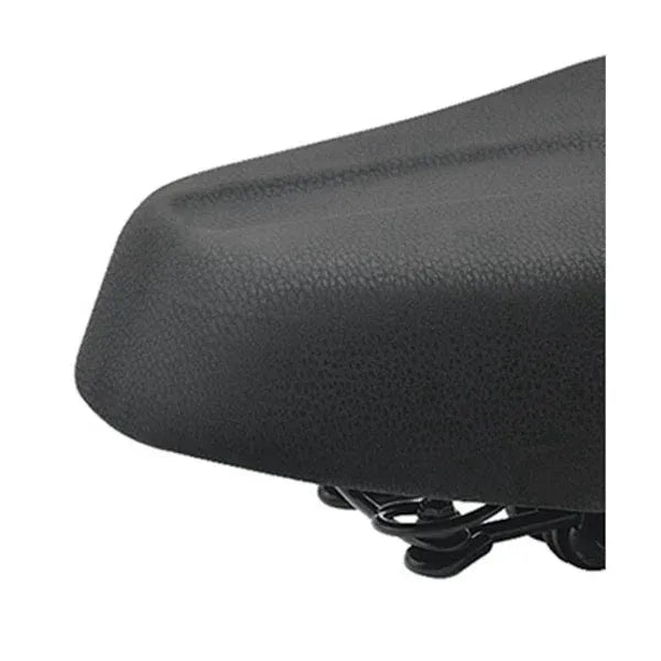 Electric Bicycle Saddle Expansion Four Springs Seat Padded Electric Bicycle Tricycle Scooter Seat Riding, automotive replacement use, Black Color