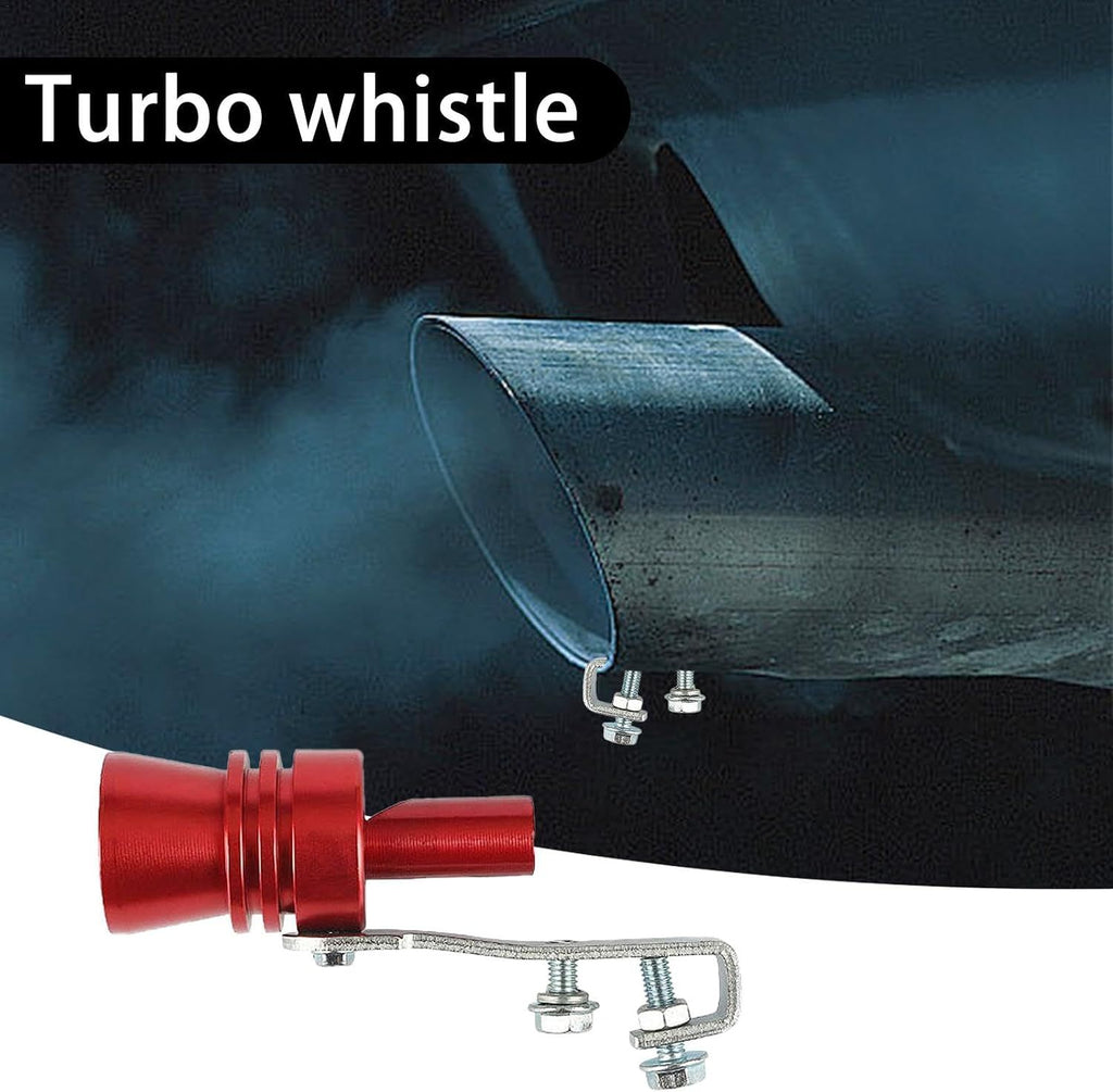 Lightweight Turbo Exhaust Whistle, Tailpipe Sound Amplifier for Cars XL, Aluminum Alloy material, exhaust sound control
