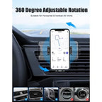 Phone holder for car. Handsfree mobile phone holder car, Silicone + Rubber material, dashboard mounting, stable phone or GPS support