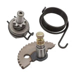 Kickstart kit complete with drive shaft, spring and pinion Banmo for 50cc Gy6 139qmb scooter ATV, Steel material