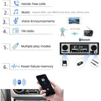 Smart Player Bluetooth Retro MP3 FM Car Accessories, wireless audio upgrade, vehicle stereo use, for automotive repair and installation