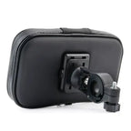 Universal Waterproof Mobile Phone Holder Bicycle Bike Bag Mobile 5 inch, dashboard mounting, stable phone or GPS support, Black Color