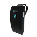 Bluetooth Handsfree Car Kit 5.0 Sun Visor Clip Wireless Audio Receiver Speakerphone Loud Speaker Music Player Dual Microphone black, Black Color