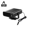 500W Electric Car Heater DC 12V Heater Fan Dehumidifier Defroster D, ABS material, automotive replacement use, Black/White Color Options