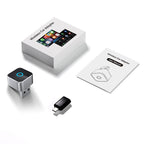 Ottocast Mini Cube Wireless CarPlay Adapter Android Auto Car Connection Box CP88-M, Aluminum Alloy material, wireless audio upgrade