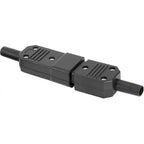 1 pair AC250V 10A IEC C14 male C13 female, 3 pin terminals Inline adapter contact power socket, Copper material