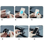 Car Mobile Holder, Magnetic Dashboard Mobile Holder, 360 Adjustable Stand for Mobile in Car, ABS material, dashboard mounting