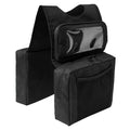 Atv Utv Motorcycle Atv Tank Saddle Bag With Waterproof Phone Storeage Bag Storage Pack Luggage Bag, dashboard mounting, Black Color