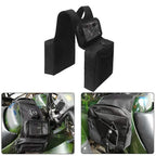 Atv Utv Motorcycle Atv Tank Saddle Bag With Waterproof Phone Storeage Bag Storage Pack Luggage Bag, dashboard mounting, Black Color
