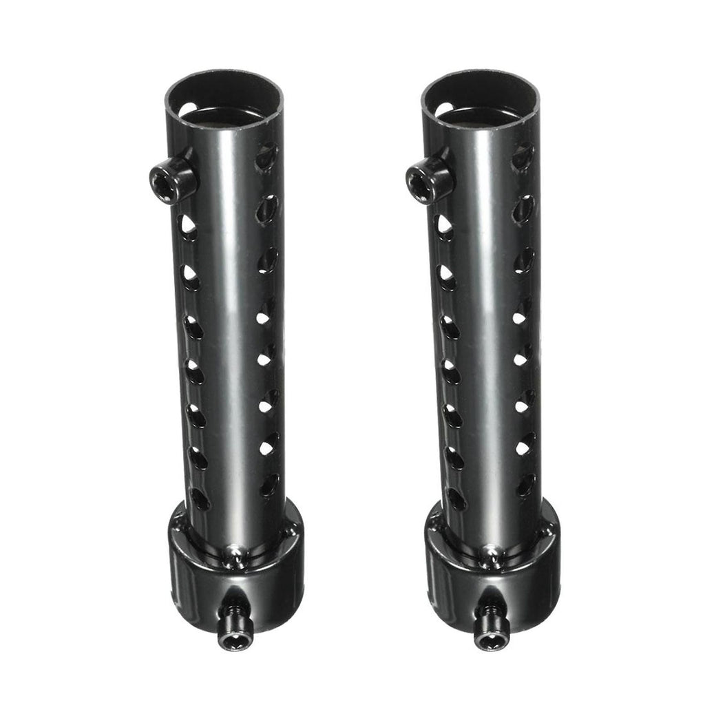 2x Universal Motorcycle Exhaust Can Muffler Baffle dB Killer Silencer 35mm Us, exhaust sound control, muffler replacement, Black Color