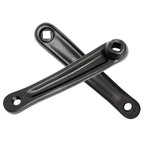 Bicycle Crank Arm(one Pair/left/right) Bicycle Replacement Hand Crank Arm For Bike Replacement Acce, Aluminum Alloy material, Black Color