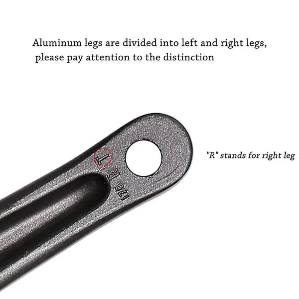 Bicycle Crank Arm(one Pair/left/right) Bicycle Replacement Hand Crank Arm For Bike Replacement Acce, Aluminum Alloy material, Black Color