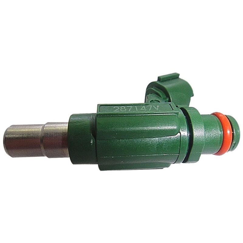 Fuel Injector 49033-0011 EAT287 490330011 for FORCE 750 4X4I 2008-2015 ZX10R ZXT00E, ABS + Plastic material, automotive replacement use, Green Color