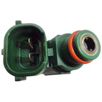 Fuel Injector 49033-0011 EAT287 490330011 for FORCE 750 4X4I 2008-2015 ZX10R ZXT00E, ABS + Plastic material, automotive replacement use, Green Color