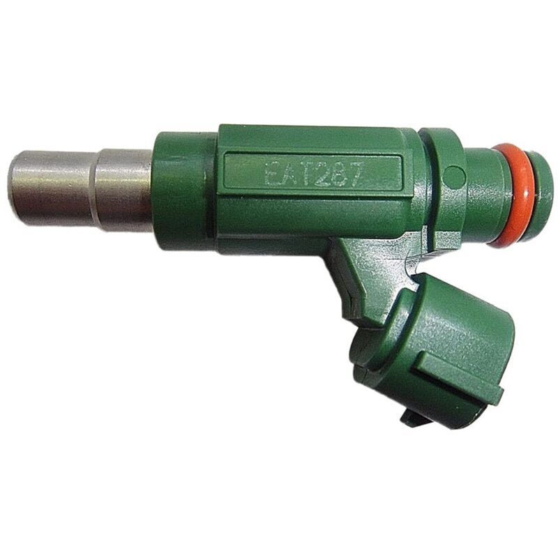 Fuel Injector 49033-0011 EAT287 490330011 for FORCE 750 4X4I 2008-2015 ZX10R ZXT00E, ABS + Plastic material, automotive replacement use, Green Color
