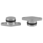19 pcs Car Intake Manifold Blind Plugs and Gasket Kit 11612246945 for 525D 530D 535D X3 X5 X6 M47 M57N 1617790198, Aluminum Alloy + Rubber material