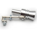Universal Car Turbo Whistle Simulator, Aluminum Exhaust Whistle, Compatible with 56-85mm Pipe Diameter, Aluminum Alloy material