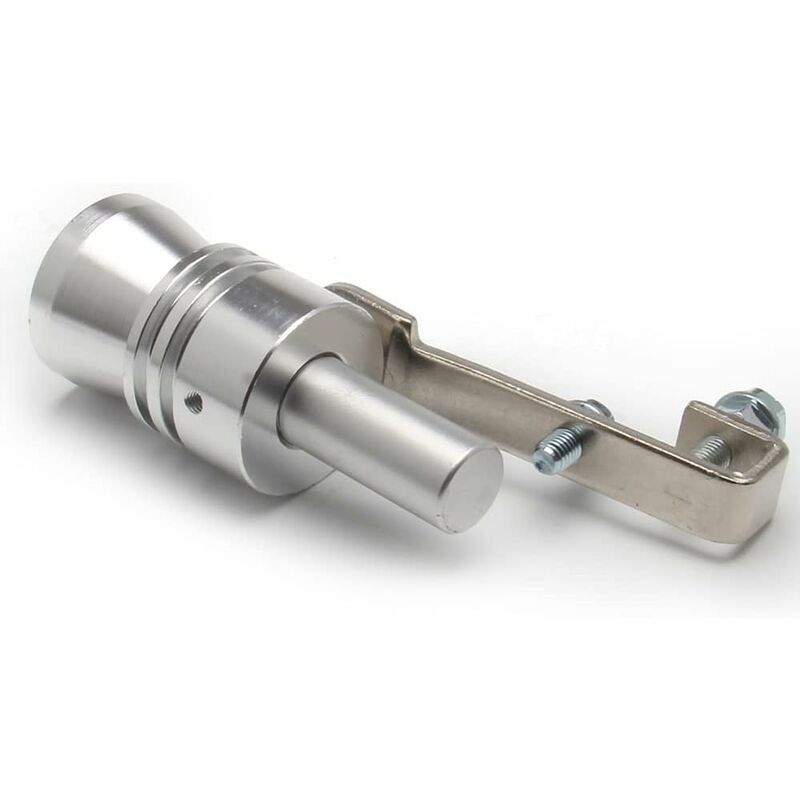 Universal Car Turbo Whistle Simulator, Aluminum Exhaust Whistle, Compatible with 56-85mm Pipe Diameter, Aluminum Alloy material