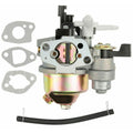Carburetor with Fuel Hose Gasket, Compatible with Honda GX160 GX168F GX200 5.5HP 6.5HP, Plastic + Metal material, Silver Color