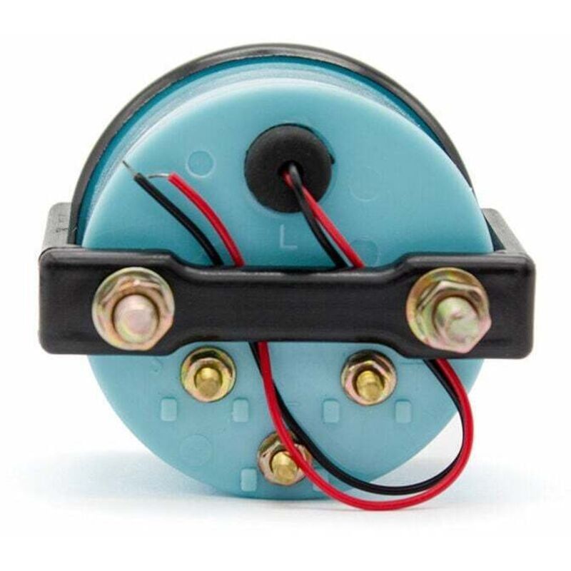 Universal 12V Voltmeter Gauge 52mm/2in (8-16V) for Car, Compatible with Most Vehicles, Aluminum Alloy material, Black/White Color Options