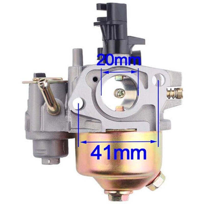 Carburetor for Honda GX160 GX200 GX140 GX168 Engine 5.5HP 6.5HP, Compatible with 16100-ZH8-W61, engine fuel mixing replacement