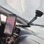 Car Tablet Holder Long Arm Suction Cup Mount for Pro Air 4-13 inch for Tablet SUV Truck Windshield Window Black, Plastic material, Black Color