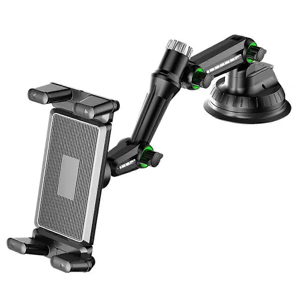 Car Tablet Holder Long Arm Suction Cup Mount for Pro Air 4-13 inch for Tablet SUV Truck Windshield Window Black, Plastic material, Black Color