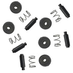 3 pcs Fuel Pump Repair Kit for Yamaha 20HP 25HP 6L2 6L3 Series Carburetor Diaphragm Fuel Pump Body Marine Engine, Plastic material, Black Color