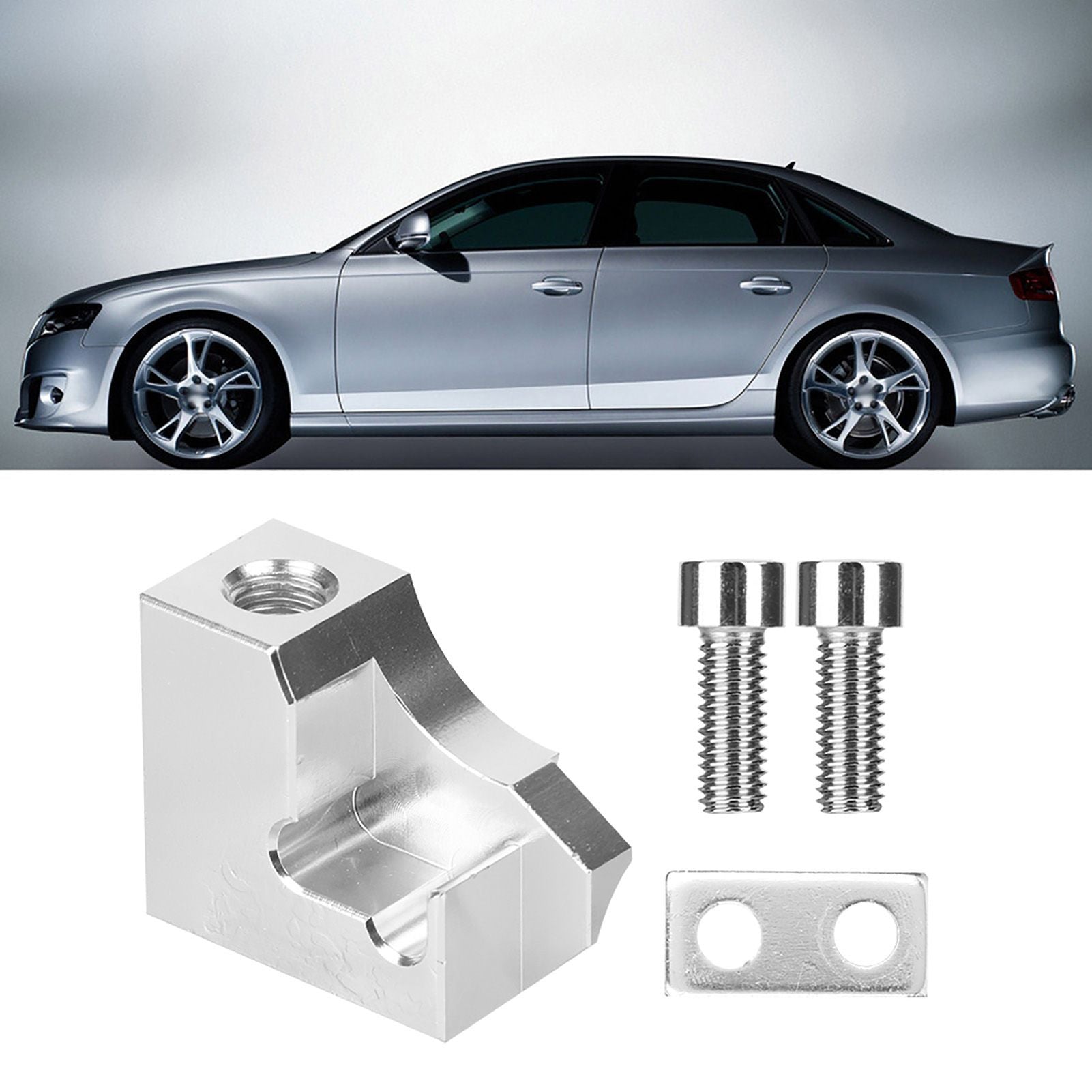 Car Repair Kit P2015 Fits Audi 2.0 TDI Plastic Manifold 03L129711AG, Aluminum Alloy material, automotive replacement use, Silver Color