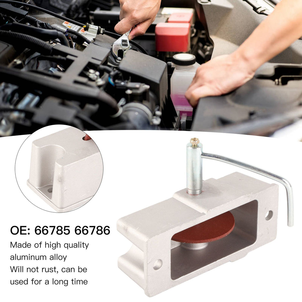 Aluminum Alloy Piston Ring Adjustment Tool 66785 66786 with Carbide Sharpening Stone, automotive replacement use
