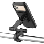 Bicycle Waterproof Phone Holder, Universal Phone Holder Bicycle, ABS material, dashboard mounting, stable phone or GPS support, Black Color