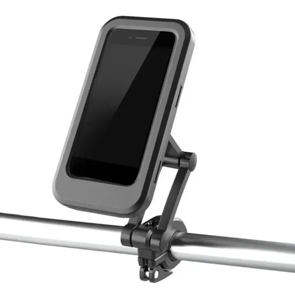 Bicycle Waterproof Phone Holder, Universal Phone Holder Bicycle, ABS material, dashboard mounting, stable phone or GPS support, Black Color
