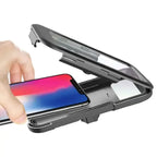 Bicycle Waterproof Phone Holder, Universal Phone Holder Bicycle, ABS material, dashboard mounting, stable phone or GPS support, Black Color