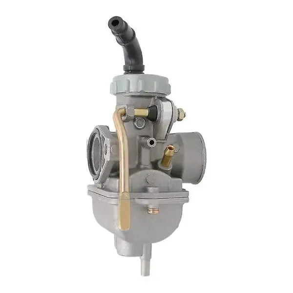 Pz20 Carburetor for 50cc 70cc 90cc 110cc 125cc 4-stroke Engine, Metal material, engine fuel mixing replacement, Silver Color