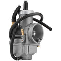 For Keihin PE28 28mm Carburetor Carb Fits For Honda CR80 CR80RB 1996-2002 CR85 CR85R 2003, Aluminum material, Grey Color
