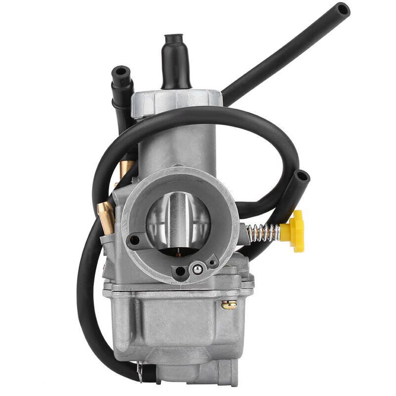 For Keihin PE28 28mm Carburetor Carb Fits For Honda CR80 CR80RB 1996-2002 CR85 CR85R 2003, Aluminum material, Grey Color