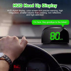 Car Digital Speedometer: Universal HUD Head Up Display Car Speedometer Motorcycle for Bike Motorcycle Car, automotive replacement use