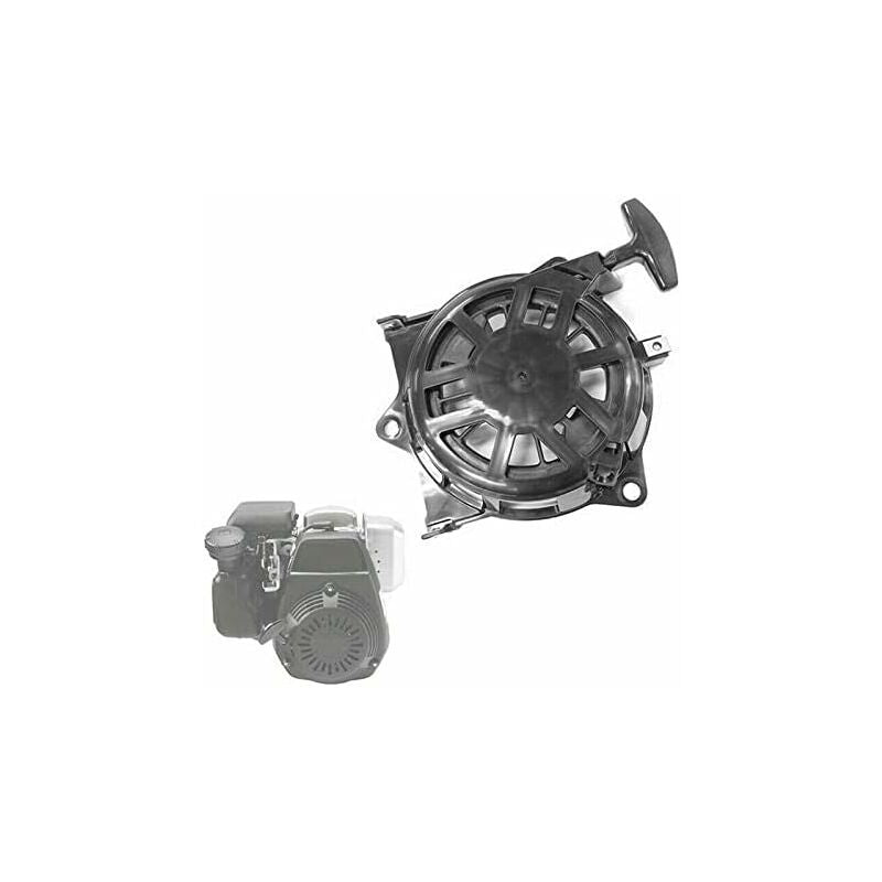 Complete lawnmower starter for GCV 160, for GCV 190 and more, pull start replacement, 4-stroke engine use, for automotive repair and installation