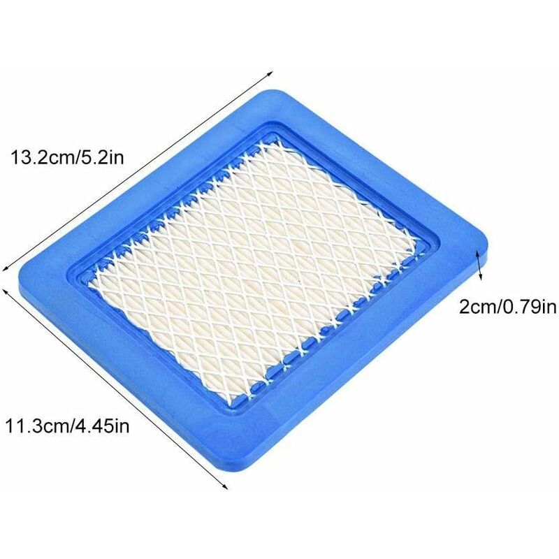 Briggs Stratton 491588 Air Filter - 5-Pack Lawn Mower Replacement Filters, automotive replacement use, vehicle maintenance accessory