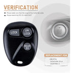 Keyless Car Key for 1997/1998/1999 Tahoe with FCC ID: ABO1502T GM/UTA: 16245100-29 or 16207901-5 (Single), automotive replacement use